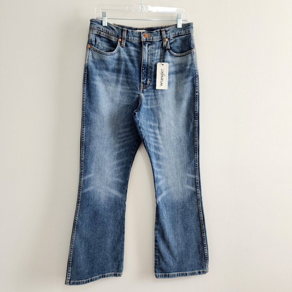 NWT Wrangler Westward 626 Bootcut Jeans 31 Light Wash High Rise
